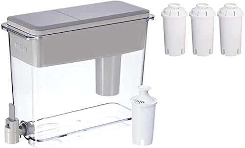 Brita Ultramax Water Dispenser, Capacity with Filters, Gray, 27 Cup (efer)